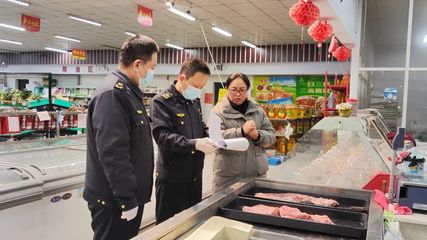 水湾市场监管所开展肉制品安全专项检查